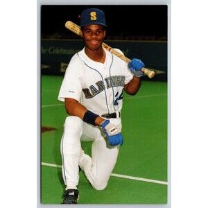 Postcard Ken Griffey Jr. 24 Seattle Mariners Outfield Baseball MLB 1991 Coffa